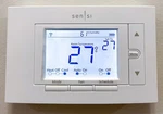 Emerson Sensi ST55 Thermostat Smart Home For Air Conditioning And Heating Used. Price: $59.00.