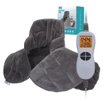 Ruqiji 19" X 24" Weighted Neck&shoulder Heating Pad, 2.5LBS With 02-DARK Gray New. Price: $42.66.