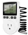 Digital Temperature Controller Outlet, 120V Electric Thermostat Plug W... New. Price: $22.17.