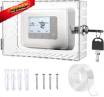 Gyfvbh Thermostat Lock Box With Key Large Transparent New. Price: $12.25.