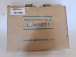Daikin BRC1E71 Wired Remote Controller New, Open Box. Price: $150.00.