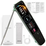 Awlkim 0.5S Instant Read Smart Meat Thermometer Digital, 3.8 Hd Touchscreen Wit New. Price: $63.63.