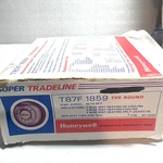 Honeywell T87F 1859 Round Heating & Cooling Thermostat W/base Wall Plate Gold Open. Price: $49.99.