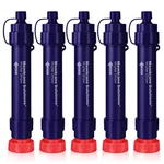 Membrane Solutions Water Filter Straw WS02, Detachable 4-STAGE 0.1-MICRON Portab New. Price: $191.24.