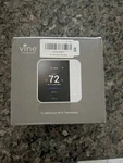 Vine Smart Wifi Thermostat Model TJ-550, 7 Day Programmable, White New. Price: $41.50.