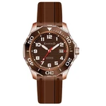 Sports Watch For Men With Easy Read Dial Stainless Steel Band Silicone... New. Price: $41.55.