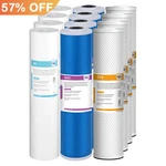 3-STAGE 20"X4.5" Pp Gac Cto Carbon Block Water Filter Whole House Cartridges Set New. Price: $63.84.