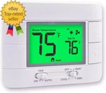 Non-programmable Pump Thermostat For House 2 HEAT1 Cool, With Temperature New. Price: $53.89.