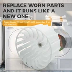 Dryer Blower Wheel (new) For Electrolux Frigidaire 5304513609. Price: $21.69.