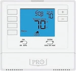PRO1 Iaq T705 Non-programmable Thermostat, 7, 5-1-1 Programs, H, C, Wall New. Price: $83.89.