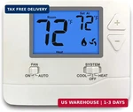 Non-programmable Digital Thermostat For Home, Up To HEAT/1 Cool With Large Lcd New. Price: $34.50.