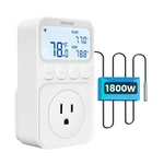 Inkbird Plug Thermostat 1800W Heating Cooling Temperature Controller Timer Cf New. Price: $21.59.