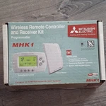 Mitsubishi Electric MHK1 Wireless Programmable Remote & Receiver Kit White New. Price: $379.89.