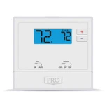 PRO1 Iaq T601-2 Single-stage Non-programmable Thermostat, 1H/1C New. Price: $34.31.