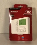 Ace Programmable Thermostat Heat/ Cool Setting 4693081 New. Price: $18.00.