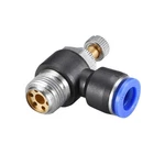 Uxcell Push To Connect Air Flow Control 3/8" G 10MM 1PCS, Blue New. Price: $14.99.