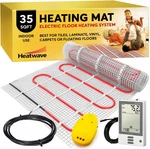 Electric Floor Heating System For Tile 35 Sqft 120V 3.5AMPS 420WATTS-HEATED New. Price: $634.16.