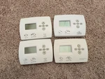 Honeywell 4000 TH4110D1007 Programmable Thermostat 1H/1C Electric Gas Tested Used. Price: $84.99.