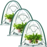 Porayhut Pop Up Greenhouse Cover Flower House,pack Of 3,MINI Gardening Plant ... New. Price: $79.99.