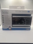 Black And Decker Wi-fi Smart Touch Key Thermostat Programable Dual Color Open. Price: $49.99.