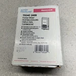Nos Honeywell T834C2499 Heating/cooling Triple Fuel Thermostat Non-programmable New. Price: $44.99.