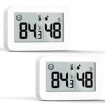 Doomay 2-PACK Mini Hygrometer Indoor Thermometer, Humidity Gauge With Switch ... New. Price: $18.42.