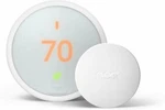 Nest BH1254-US Built-in Wi-fi Thermostat White And Temperature Sensor Open. Price: $150.00.