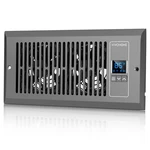 Vivohome Quiet 4X10 Register Booster Fan Vent Cover Thermostat 10-SPEED New. Price: $79.87.