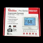 Robertshaw RS9110T Programmable Wall Thermostat Heat Cool Touchscreen New. Price: $66.50.