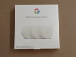 New/sealed! Google Nest Temperature Sensor 3 Pack (T5001SF). Price: $52.99.