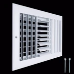 Aluminum Adjustable Air Supply Grille Register Vent Cover Rustproof New. Price: $41.92.