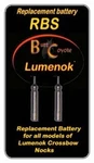 Lumenok Br 425 Replacement Battery For Parker Crossbow Bolt Ends - Rbs New. Price: $11.18.