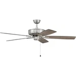 Craftmade P52BNK5-52DWGWN Pro Plus Indoor Ceiling Fan Brushed Polished Nickel New. Price: $112.32.