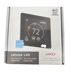 Lennox 27V51 L40 Smart Wi-fi Thermostat Touchscreen 1H/1C 2H/1C New. Price: $149.98.