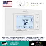 Sensi Smart Thermostat, 100 Years Of Expertise, Wi-fi Data Privacy Programmable Open. Price: $74.99.