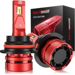 9004 Led Headlight Bulbs 74000LM 6500K Cool White Plug & Play Canbus Pair New. Price: $127.49.