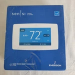 Emerson ST75W Sensi Smart Programmable Thermostat - White Open. Price: $64.97.