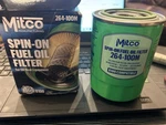 Mitco 264-100M Spin-on Fuel Oil Filter New. Price: $26.99.