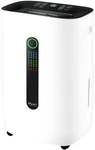Nyxi Pint Dehumidifier 4500 Sq Ft Smart Digital White Open. Price: $129.99.