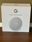 Google G4CVZ Nest Smart Programmable Wi-fi Thermostat White New. Price: $50.00.