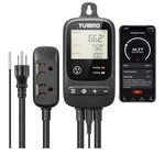 Turbro Smart Temperature Controller Heating Cooling, Wifi-enabled Thermostat Open. Price: $35.99.