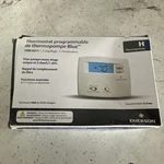 White-rodgers 1F82-0261 Blue Emerson Programmable Heat Pump Thermostat Open. Price: $23.99.