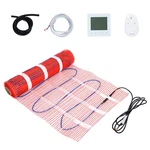 Waterproof Electric Floor Heating Mat Wifi Thermostat Easy Install Tile Underlay New. Price: $111.97.
