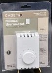 Cadet Mechanical Thermostat T410B (white) Sealed New Honeywell 08122 Double Pole. Price: $22.45.