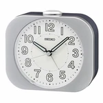 Seiko Kyoda Ii Non Ticking Bedroom Alarm Clock, 4 Inch, Silver New. Price: $37.05.