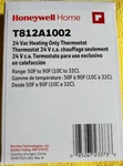 Honeywell T812A1002 24 Vac Heating Only Single Stage Thermostat New. Price: $5.97.