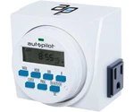 Autopilot Dual Outlet Digital Day Timer TM01715D Hydrofarm New. Price: $20.99.