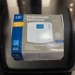 Ctc Thermostat 43154A Programmable Single Stage Used. Price: $25.99.