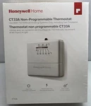 Honeywell Home CT33A Horizontal Non-programmable Thermostat Temp Control Heat New. Price: $20.00.