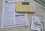 Carrier 7 Day Programmable Thermostat Thermidistat Control Model TSTATCCPRH01-B Used. Price: $88.81.